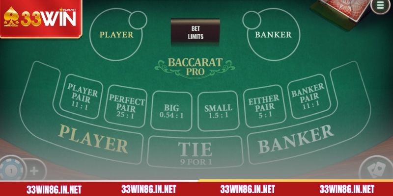 Chi tiết về Live Baccarat trên nền tảng 33WIN