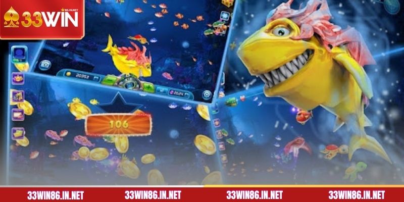 Luật chơi bắn cá xèng từ 33WIN
