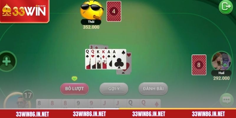 Luật đánh bài Cào Tố 33WIN chuẩn